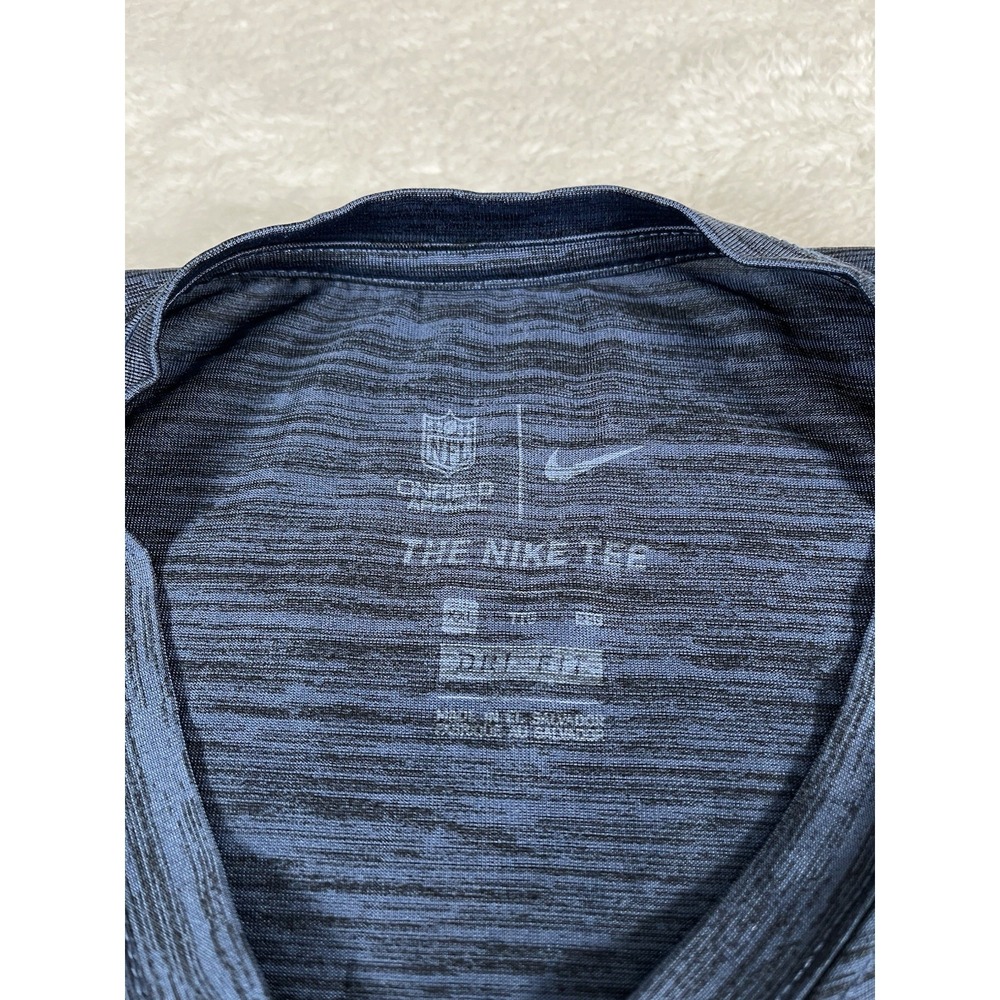 Nike Dri Fit Dallas Cowboys NFL Sideline Blue Short Sleeve T Shirt Men's‎ XXL - Picture 5 of 9
